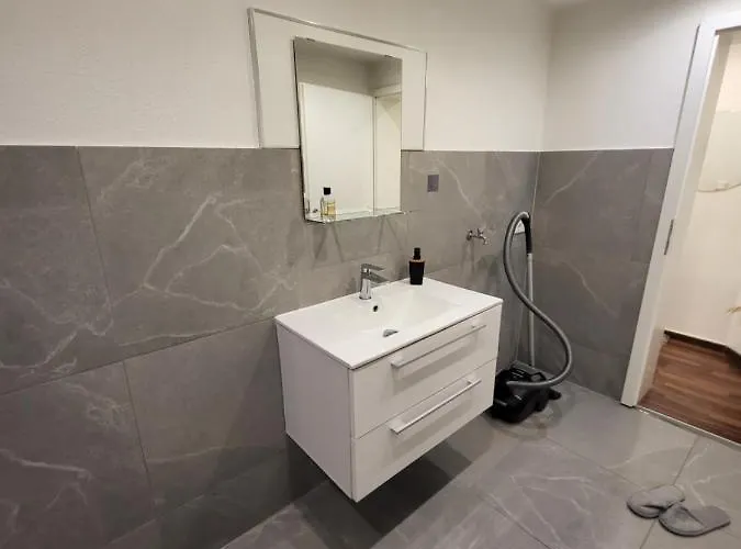 公寓 Moderne 2 Naehe Frankfurt 奥芬巴赫